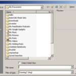 file dialog box file dialog box