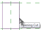 Selecting Revit Opening Cut Revit Family Exercise: Creating Brick Soldiers