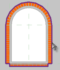 Window opening cut Revit Family Exercise: Creating Brick Soldiers
