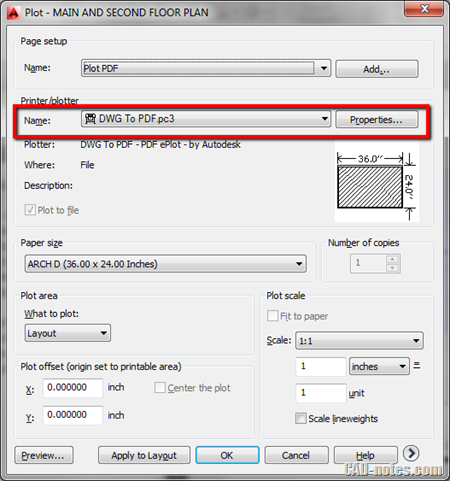 save an autocad file as a pdf